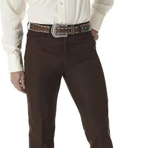 Wrangler Men's Wrancher Dress Jean in Brown Size: 36 X 31